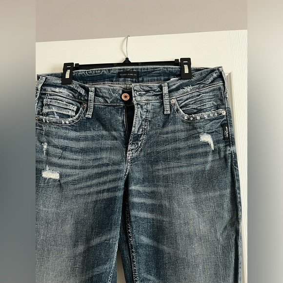 Silver Suki Bootcut Jeans size 32W/33L - Picture 7 of 7